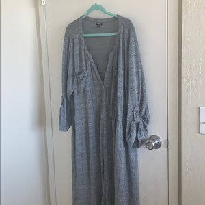 Grey patterned dress